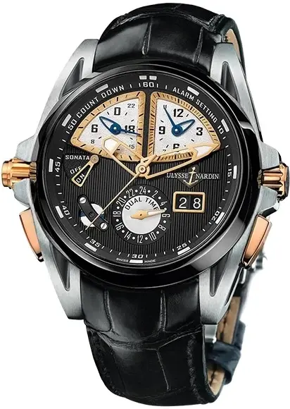 Ulysse Nardin Sonata Streamline Rose Gold, Titanium & Ceramic Men's Watch