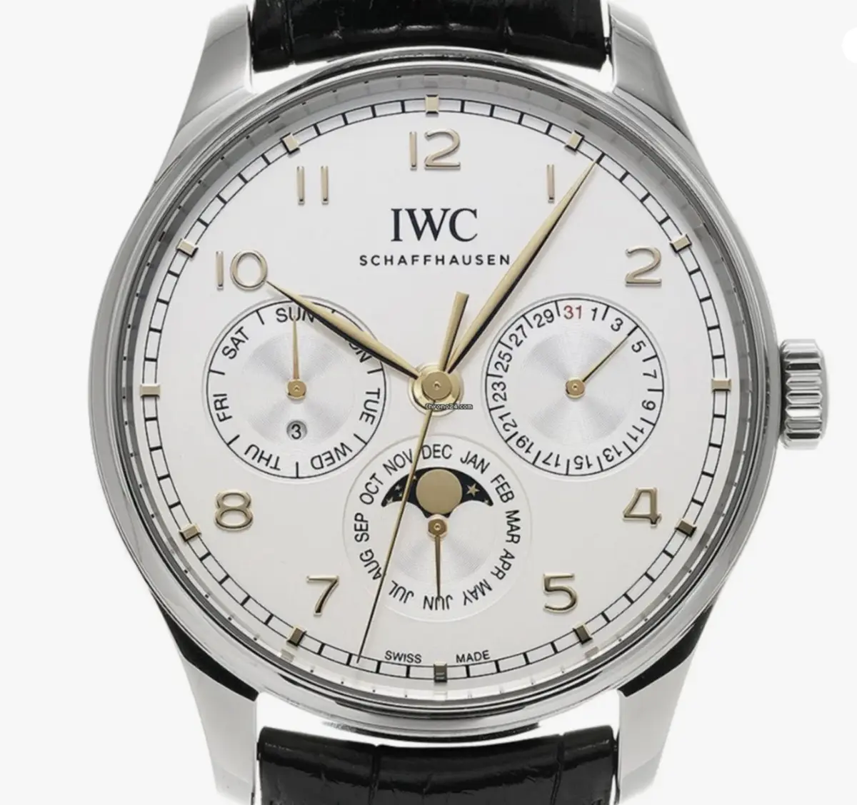 IWC Portuguese Perpetual Calendar Stainless Steel Men’s Watch