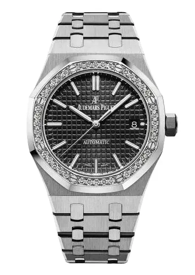 Audemars Piguet Royal Oak Selfwinding Stainless Steel Diamond-Set Ladies' Watch