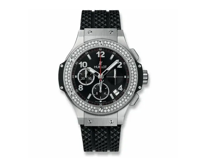 Hublot Big Bang Chronograph Stainless steel & Diamonds Unisex Watch