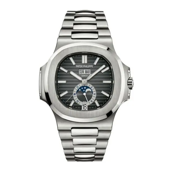Patek Philippe Nautilus Annual Calendar Stainless Steel Men's Watch
