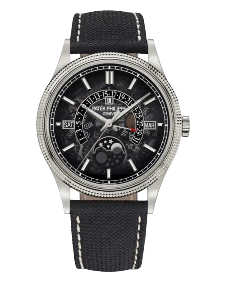Patek Philippe Retrograde Perpetual Calendar 18K White Gold Men’s Watch