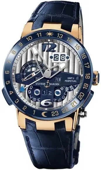 Ulysse Nardin Executive El Toro GMT Perpetual 18K Rose Gold Men's Watch