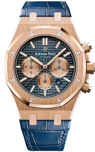 Audemars Piguet Royal Oak Chronograph 18K Rose Gold Men's Watch
