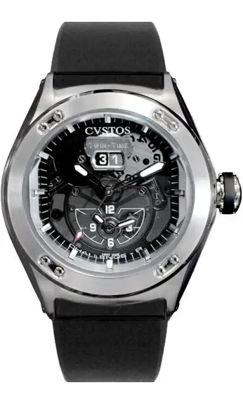 CVSTOS Challenge-R Twin-Time Stainless steel Men's Watch