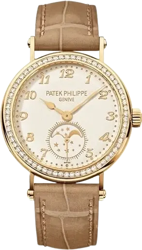 Patek Philippe Calatrava Moon Phase 18K Yellow Gold Ladies’ Watch
