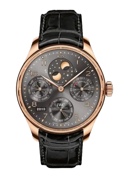 IWC Portuguese Perpetual Calendar 18K Rose Gold Men’s Watch