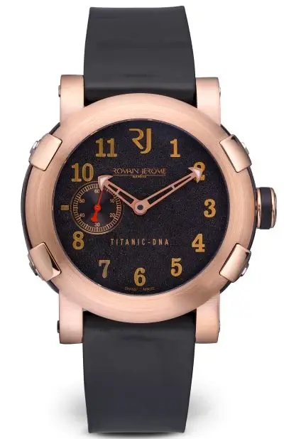 Romain Jerome Titanic DNA 18K Rose Gold Mens Watch