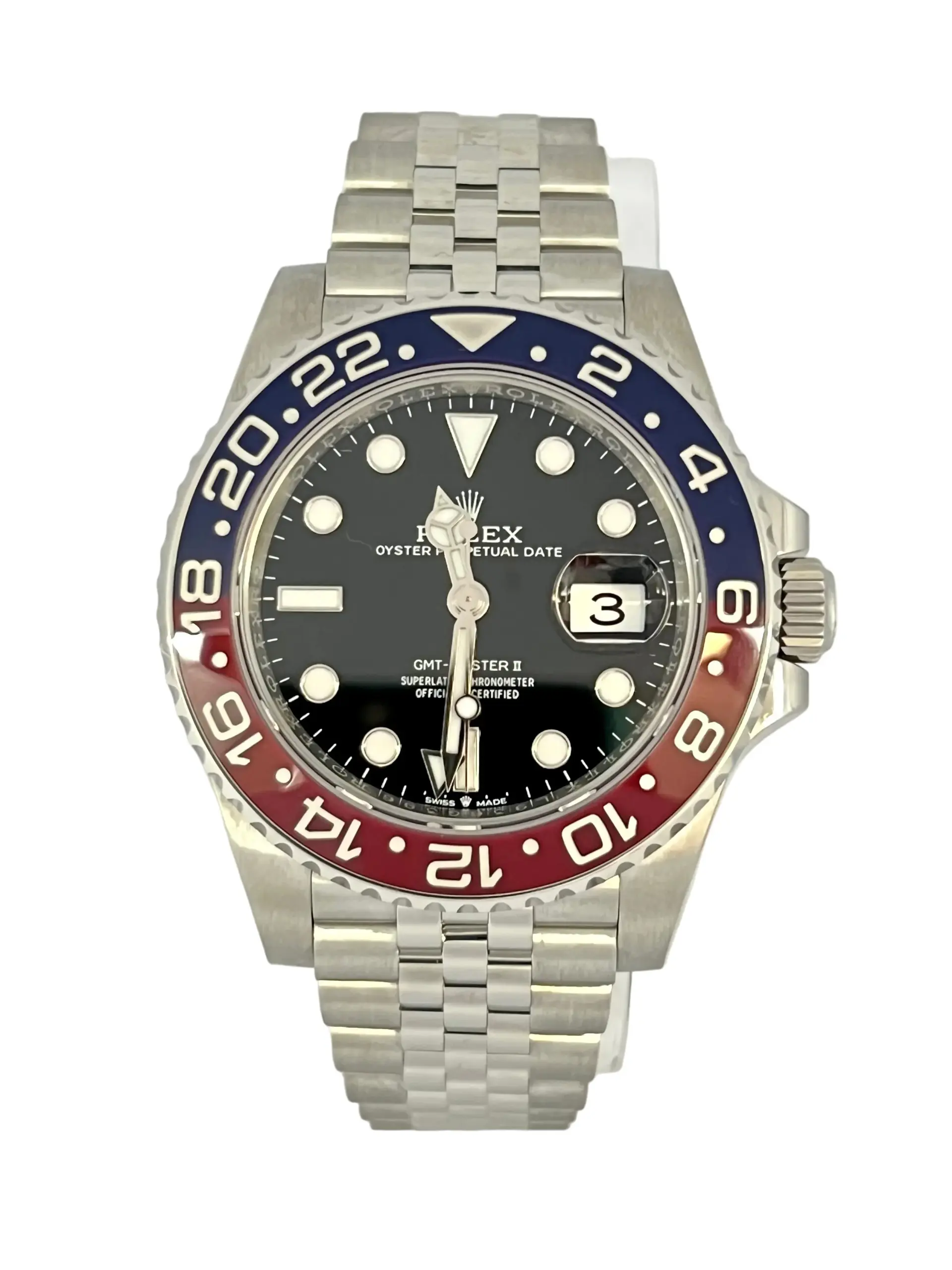 Rolex GMT-Master II 40 mm Stainless Steel Men’s Watch