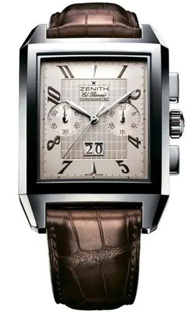 Zenith El Primero Grande Port-Royal Date Stainless Steel Men's Watch