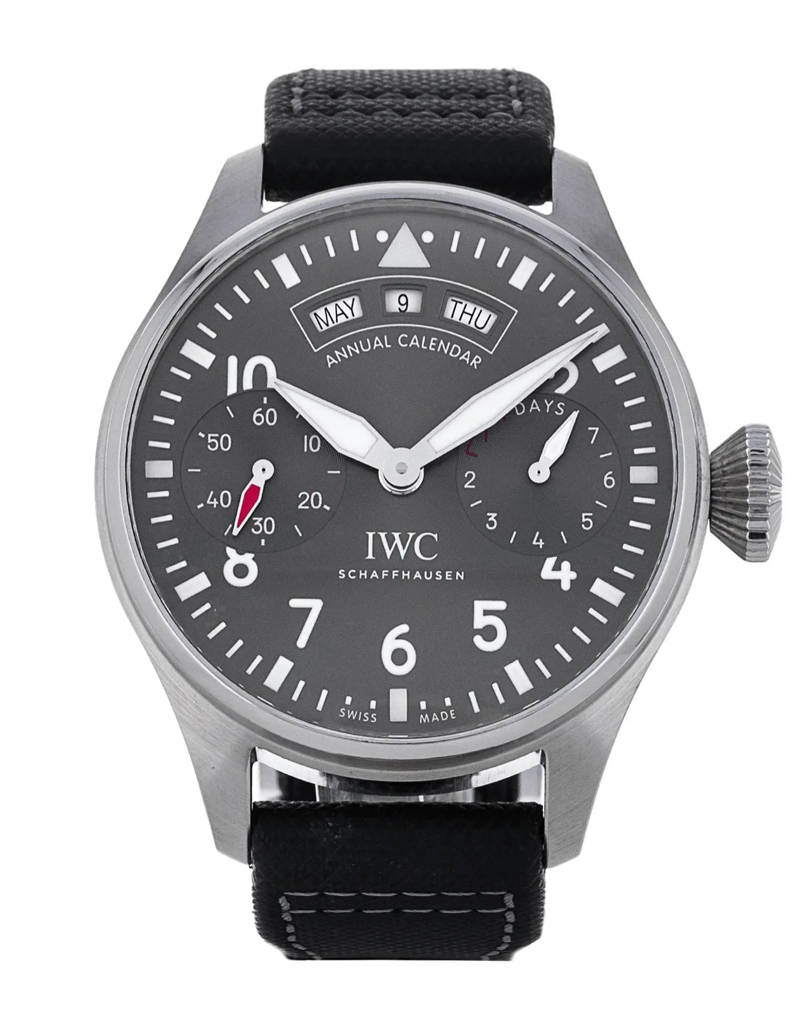 IWC Big Pilot Spitfire Annual Calendar Stainless Steel Men’s Watch