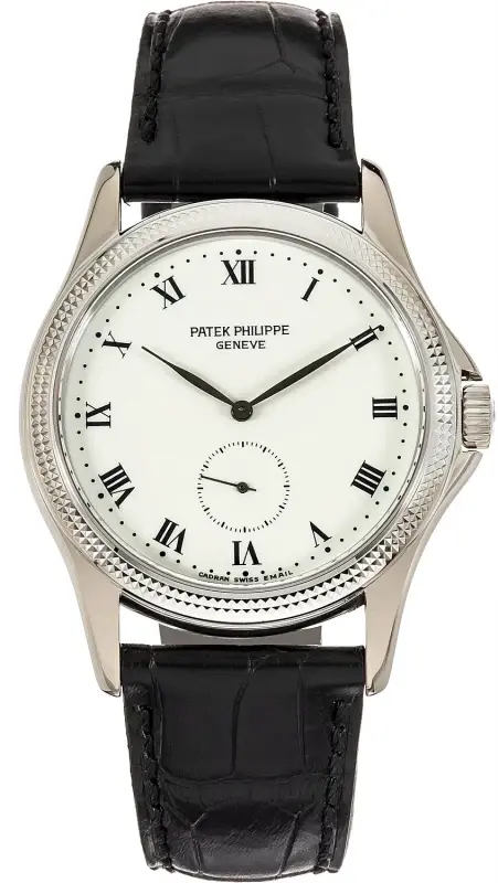 Patek Philippe Calatrava 18k White Gold Men's Watch