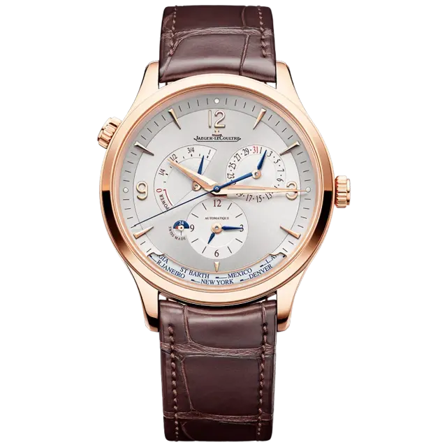 Jaeger-LeCoultre Master Geographic 18K Rose Gold Men's Watch