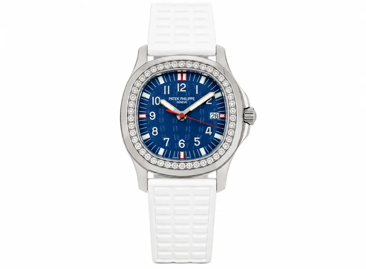 Patek Philippe Aquanaut Stainless Steel Blue Dial Lady’s Watch
