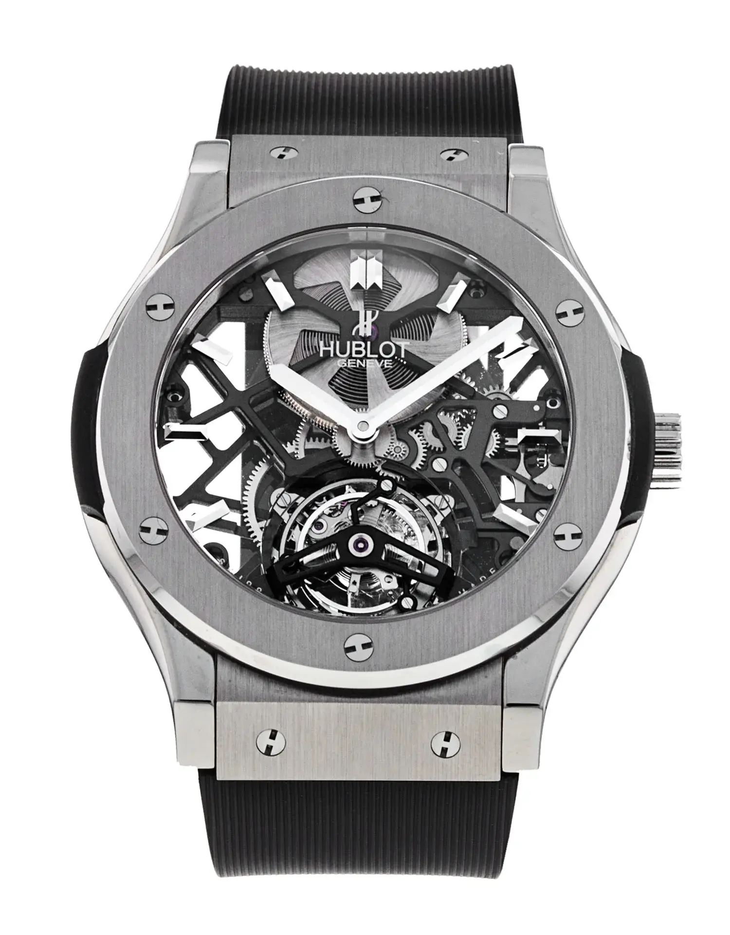 Hublot Classic Fusion Skeleton Tourbillon Titanium Men’s Watch