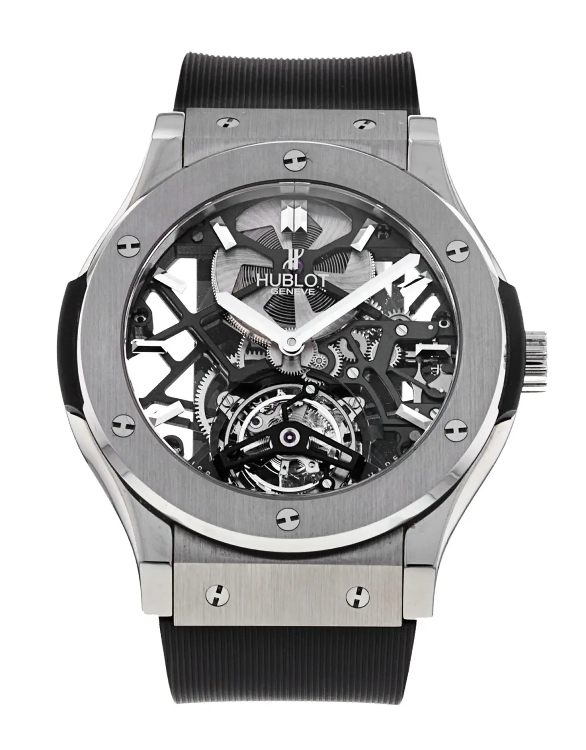 Hublot Classic Fusion Skeleton Tourbillon Titanium Men’s Watch
