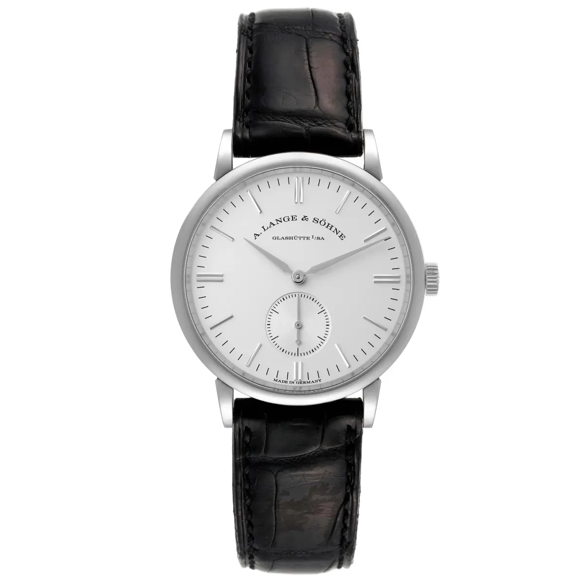 A. Lange & Söhne Saxonia Manual Wind 18K White Gold Men’s Watch