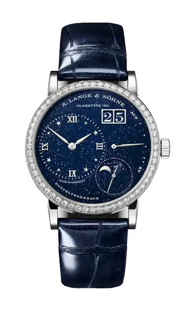A. Lange & Söhne Little Lange 1 Moon Phase 18K White Gold Ladies’ Watch