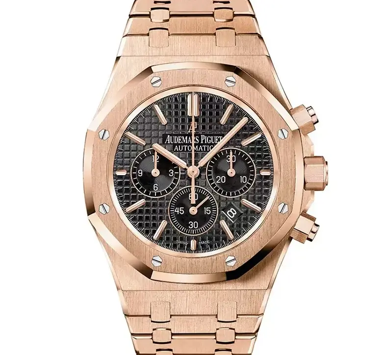 Audemars Piguet Royal Oak Chronograph 18K Rose Gold Men's Watch