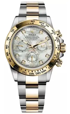 Rolex Cosmograph Daytona Stainless Steel & 18K Yellow Gold Men's Watch