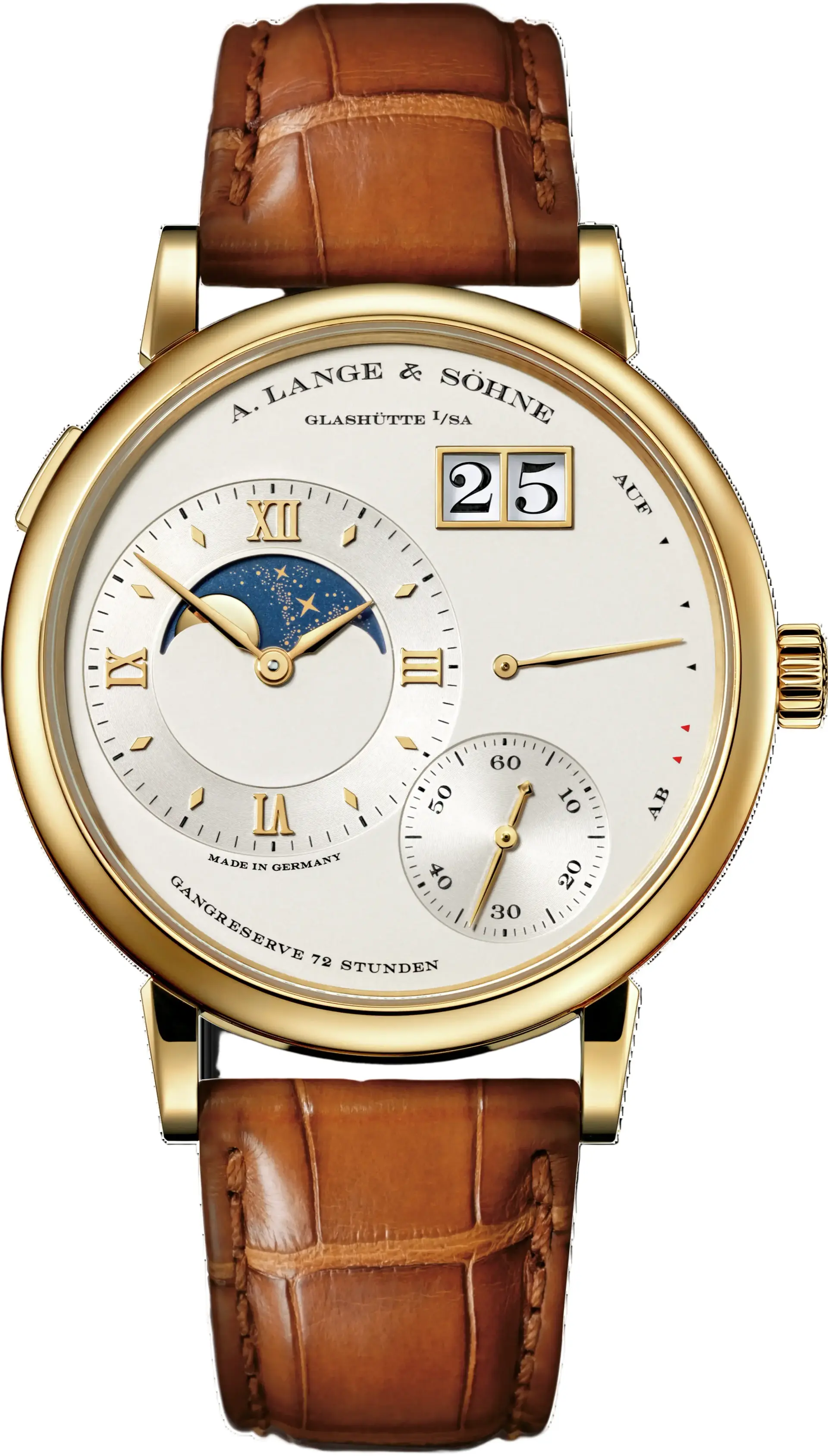 A. Lange & Söhne Grand Lange 1 Moon Phase 18K Yellow Gold Men’s Watch