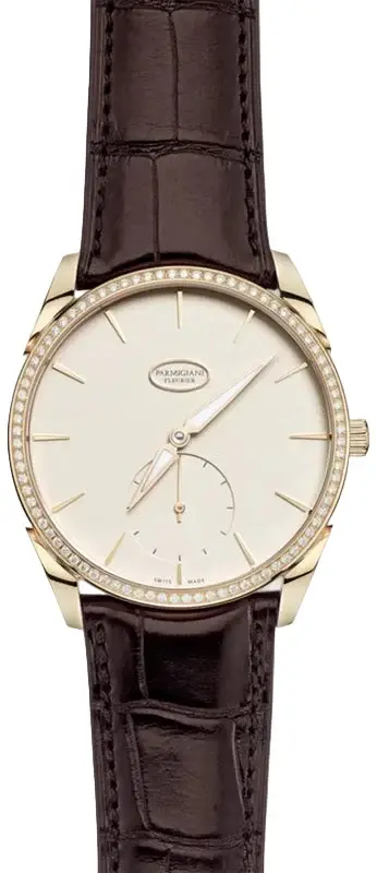 Parmigiani Fleurier Tonda 1950 Sertie 18K Rose Gold Diamond-Set Men's Watch