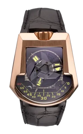 Urwerk 200 Collection 18K Rose Gold Men's Watch