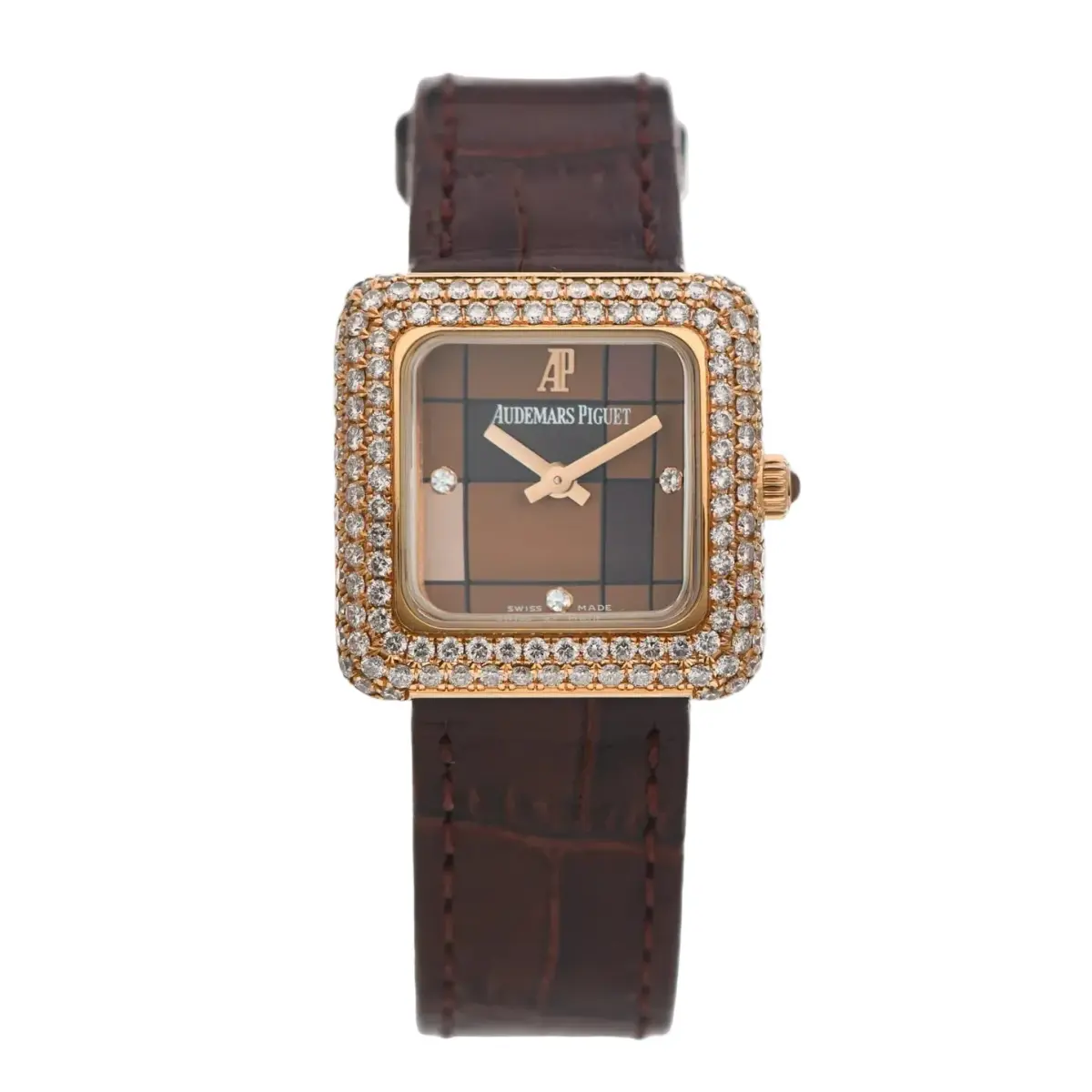 Audemars Piguet Classic Diamond-Set 18K Rose Gold Ladies Watch