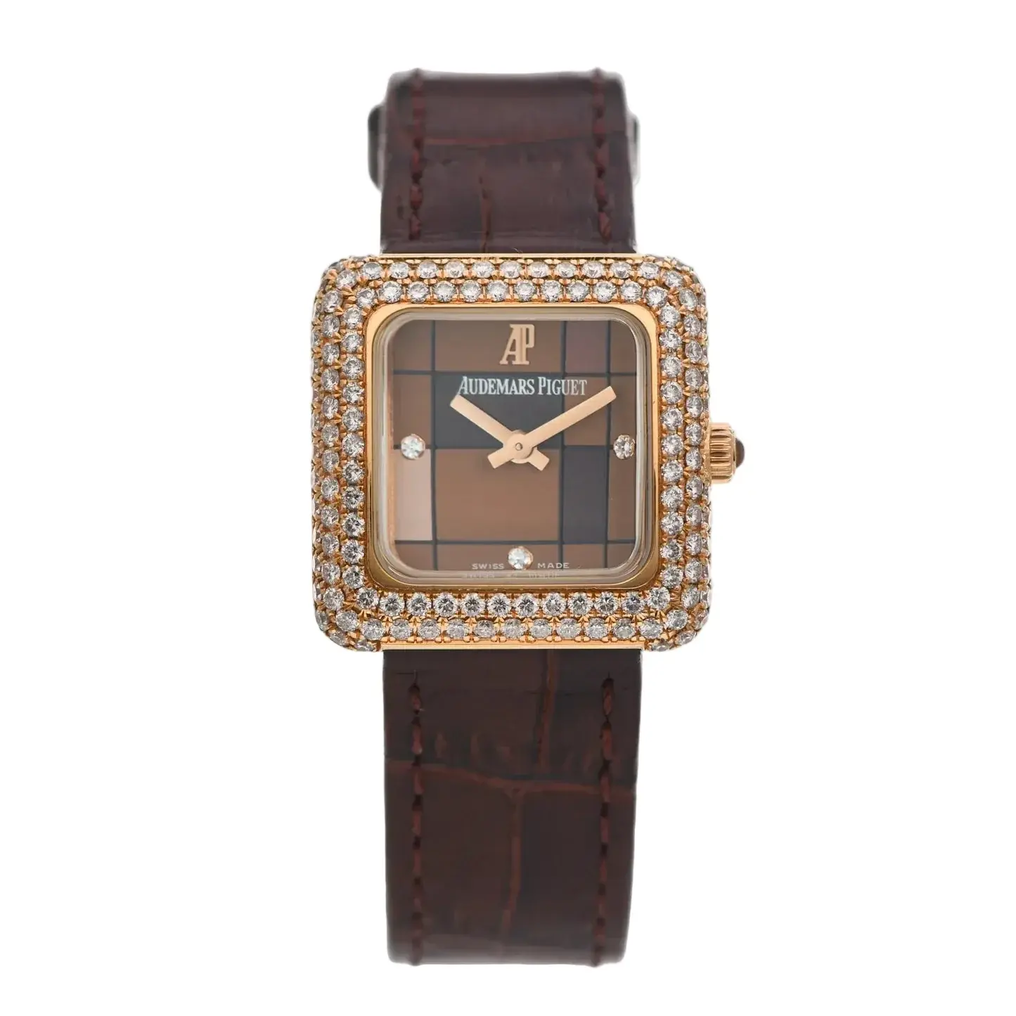 Audemars Piguet Classic Diamond-Set 18K Rose Gold Ladies Watch