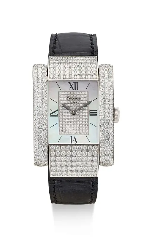 Chopard La Strada 18K White Gold & Diamonds Ladies Watch