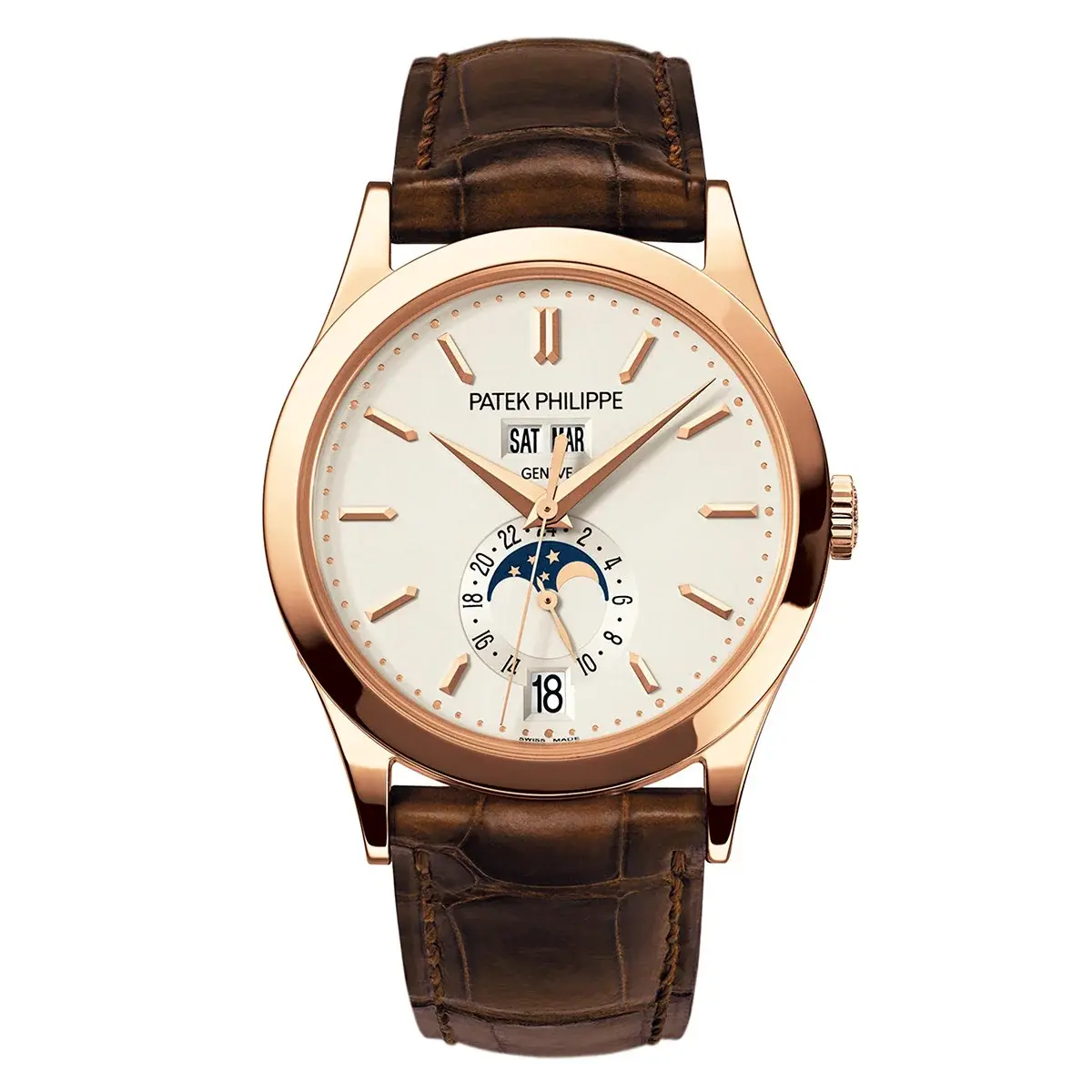 Patek Philippe Annual Calendar 18K Rose Gold Men's Watch