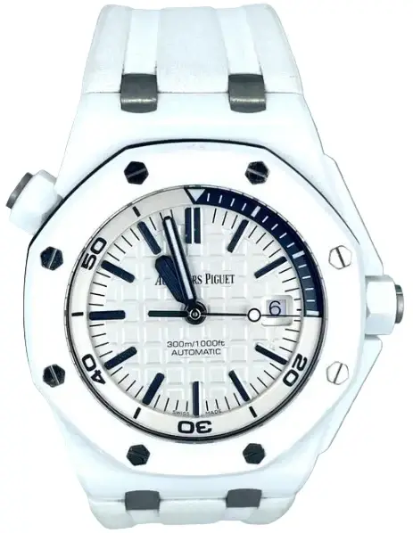 Audemars Piguet Royal Oak Offshore Diver White Ceramic Men’s Watch