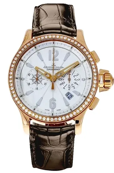 Jaeger-LeCoultre Master Compressor Chronograph 18K Rose Gold & Diamonds