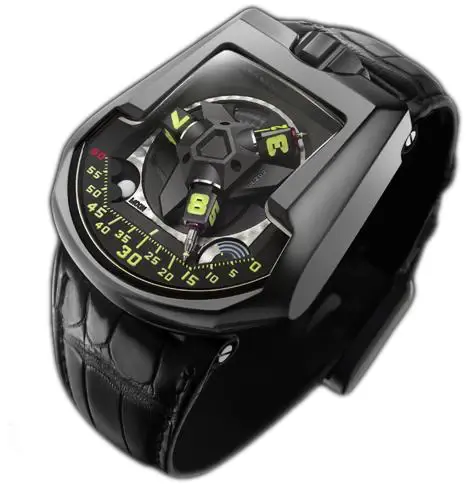 Preowned-UR-202 AlTin Urwerk Stainless steel with AlTin coating Men's Watch