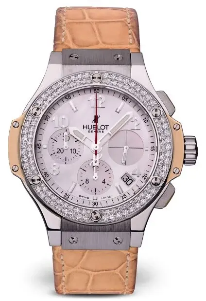 Hublot Big Bang Madre Perla Stainless Steel & Diamond Ladies Watch