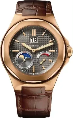 Girard Perregaux Laureato Evo3 Large Date Moon Phases Power Reserve