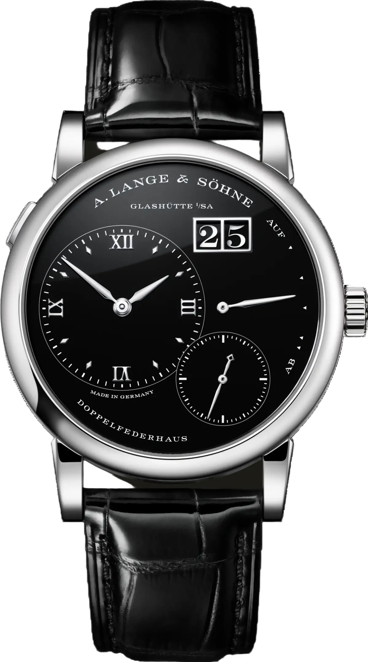 A. Lange & Söhne Lange 1 30th Anniversary Platinum Black Onyx Men's Watch