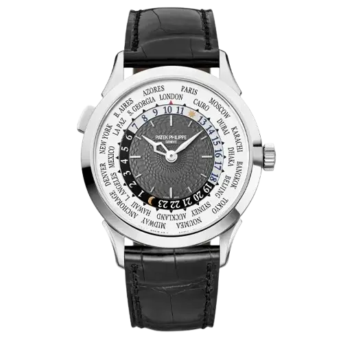 Patek Philippe World Time 18K White Gold Men’s Watch