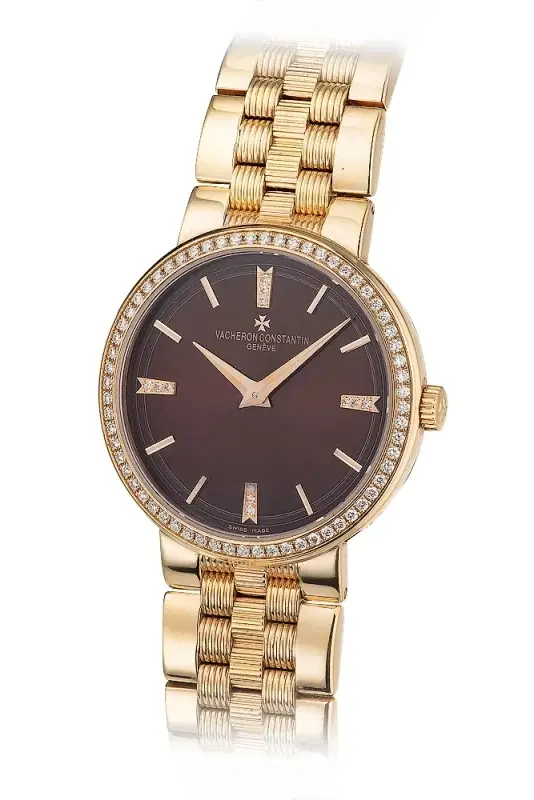Vacheron Constantin Traditionnelle Patrimony 18K Rose Gold & Diamonds