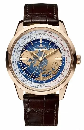 Jaeger-LeCoultre Master Control Geophysic Universal Time 18k Rose