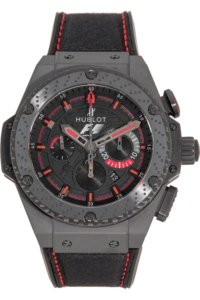 Hublot King Power F1 Limited Edition Ceramic & Titan Men's Watch