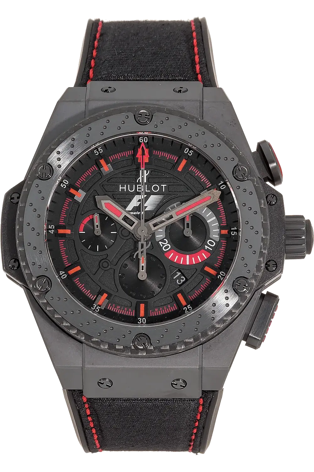 Hublot King Power F1 Limited Edition Ceramic & Titan Men's Watch