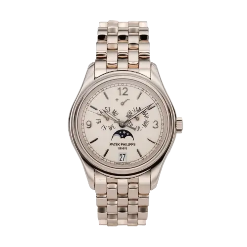 Patek Philippe Annual Calendar 18K White Gold Men’s Watch