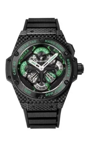 Hublot King Power GMT Chronograph Carbon Men's Watch