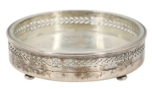 Vintage Tiffany & Co. Sterling Silver Bottle Coaster - 5.500 ozt.