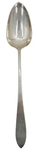 Old Newbury Crafters Sterling Silver Serving Spoon - 4.005 ozt.