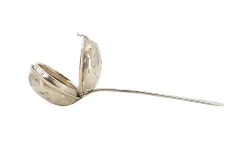 1937 British Barker Brothers Sterling Silver Tea Ball Infuser - 0.960 ozt.