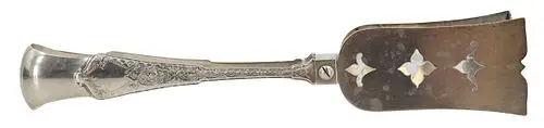 Antique Tiffany & Co. Sterling Silver Asparagus Tongs - 7.595 ozt.