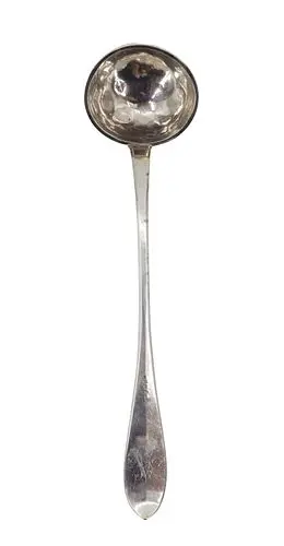 Antique Silver Punch Ladle - 6.750 ozt.