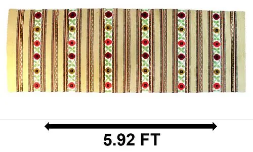 Hungarian Hand Woven Wool Runner